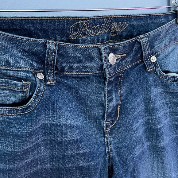 dELiA*s Bailey Jean Bootcut Distressed Size 7/8 - Picture 2 of 12